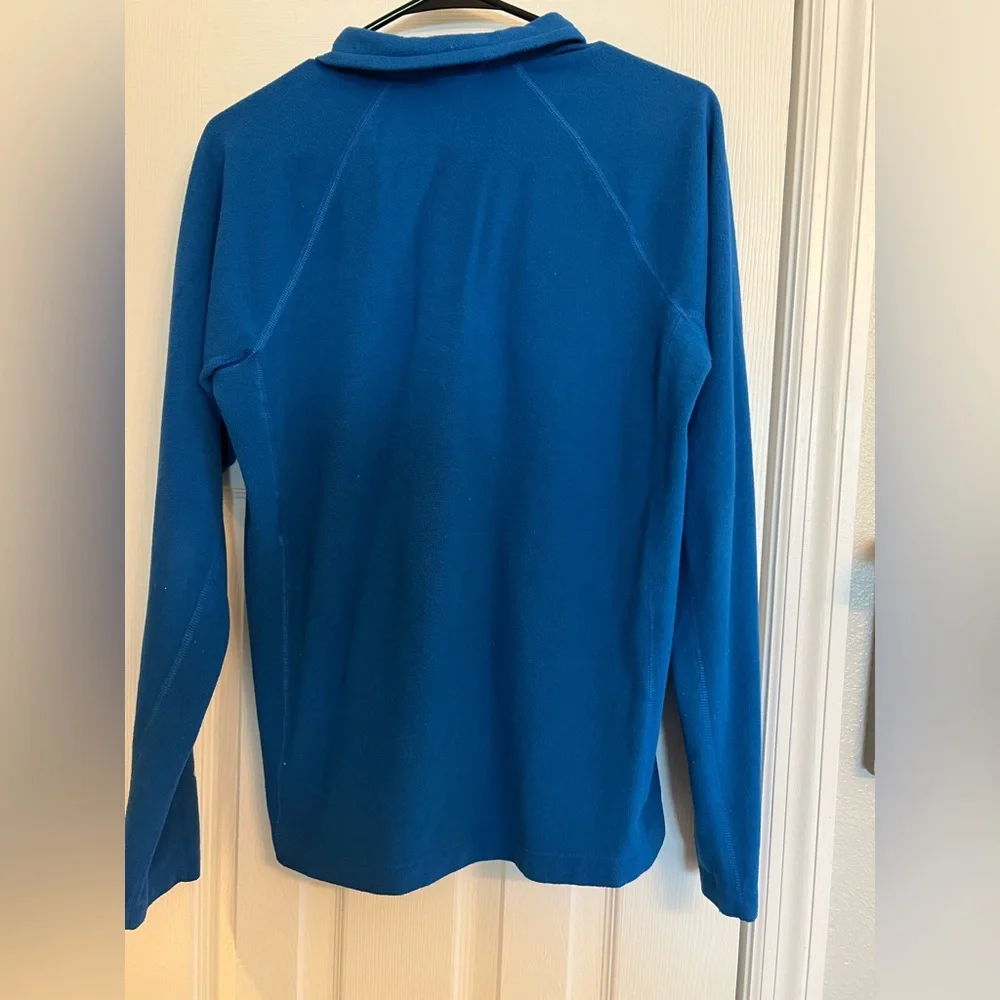 North face royal blue quarter zip pullover